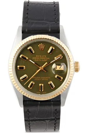 Lizzie Mandler Orologio Rolex Datejust personalizzato Pre-owned