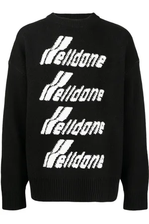 We11 Done Maglione con ricamo