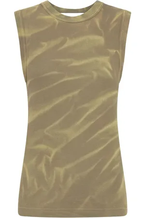 DION LEE Top Sunfade con stampa