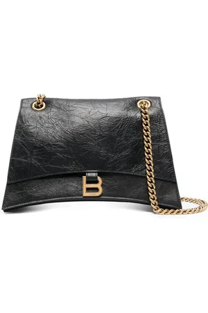 Balenciaga Borsa a spalla Crush media con catena