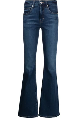 VERONICA BEARD Jeans svasati Beverly a vita alta