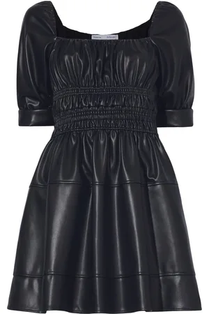 Proenza Schouler Abito corto in finta pelle