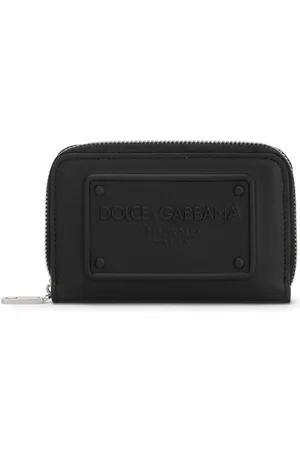 Dolce & Gabbana Portafoglio goffrato con zip