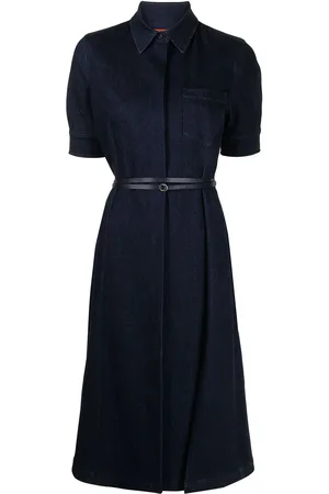 Altuzarra Chemisier denim con cintura Kieran