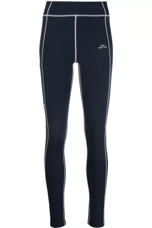 J Lindeberg Donna Leggings & Treggings - Leggings Zena con cuciture a contrasto - Blu