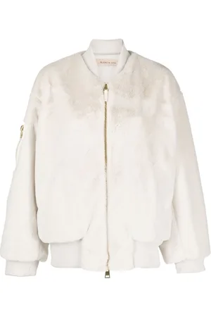 BLANCA Bomber in finta pelliccia