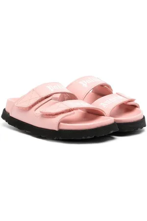 Palm Angels Sandali slides con stampa