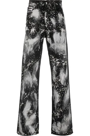 DARKPARK Jeans dritti con stampa