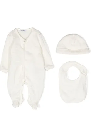 Dolce & Gabbana Set neonato con motivo jacquard