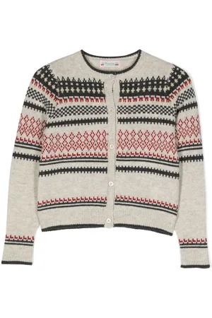 BONPOINT Cardigan con intarsio