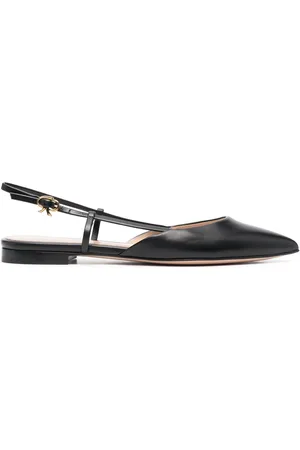 Gianvito Rossi Ballerine Ribbon Sling 05