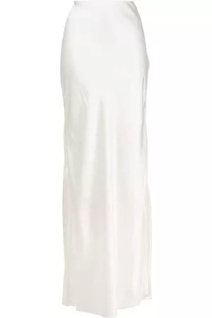 Saint Laurent Donna Vestiti a fascia - Abito senza spalline - Bianco