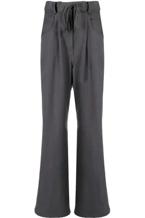 GOEN.J Pantaloni dritti con coulisse