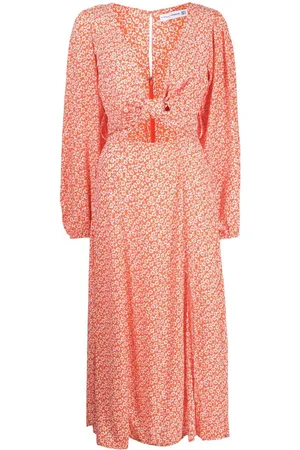 FAITHFULL THE BRAND Abito midi a fiori