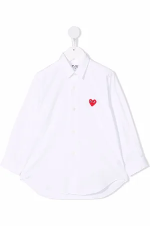 Comme des Garçons Camicia con dettaglio cuore