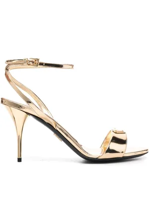 Prada Sandali con placca logo