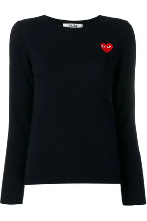 Comme des Garçons Maglione con applicazione a cuore