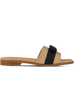 Salvatore Ferragamo Sandali slides Vara con fiocco