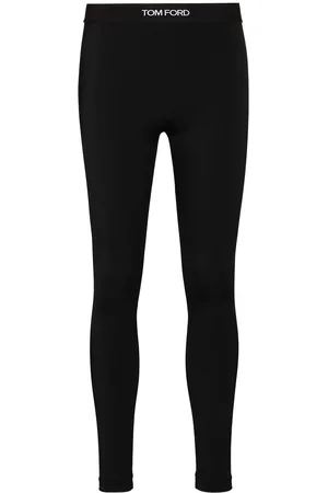 Tom Ford Leggings con banda logo