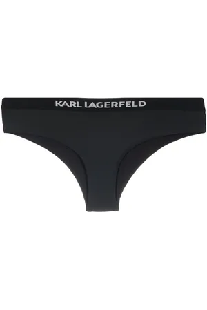 Karl Lagerfeld Slip bikini con stampa