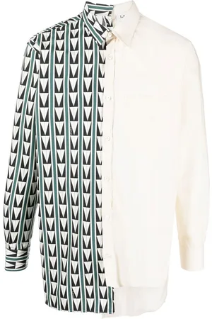 Lanvin Camicia con design patchwork
