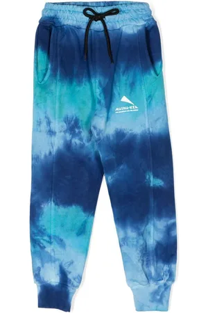 MAUNA KEA Pantaloni sportivi con fantasia tie-dye