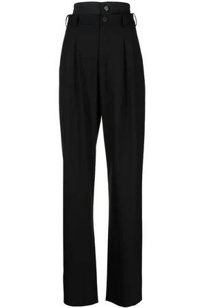 MONSE Pantaloni dritti con doppia vita