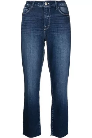 L'Agence Donna Jeans a vita alta - Jeans dritti a vita alta - Blu