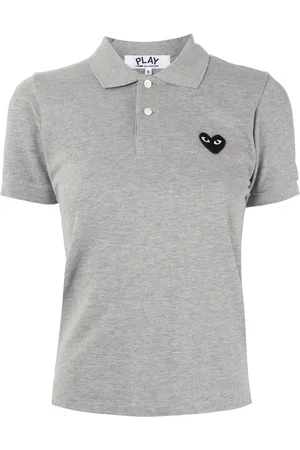 Comme des Garçons Polo con ricamo