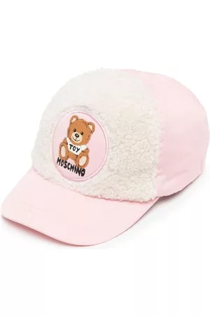 Moschino Cappelli con visiera - Cappello da baseball con ricamo - Rosa