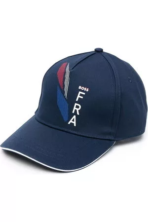 HUGO BOSS Cappelli con visiera - Cappello da baseball con stampa grafica - Blu