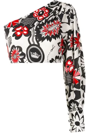 AMIR SLAMA Blusa a fiori
