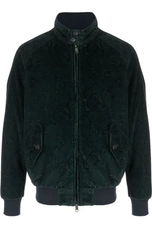 Baracuta Pantaloni con stampa paisley