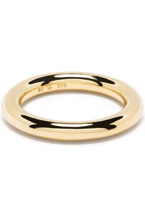 TOM WOOD Anello Cage in giallo 9 carati