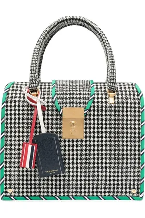 Thom Browne Borsa tote Mrs. Thom Hunting in tweed