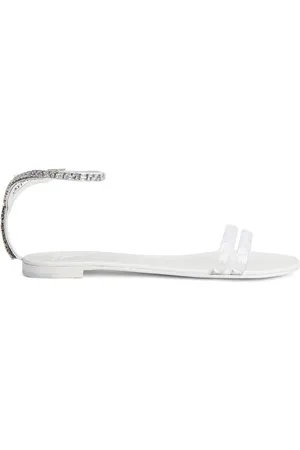 Giuseppe Zanotti Sandali Agathe Plexi con doppio cinturino