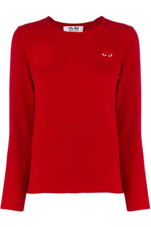 Comme des Garçons Maglione con applicazione a cuore
