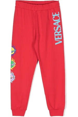 VERSACE Pantaloni sportivi con stampa