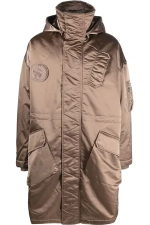Etudes Cappotto oversize con cappuccio