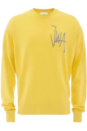 J.W.Anderson Maglione con logo a intarsio