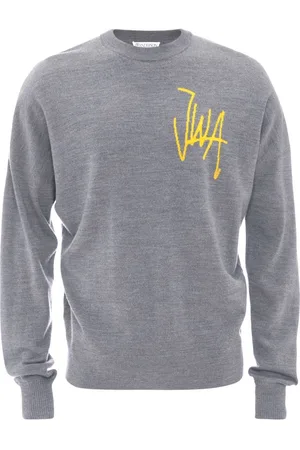 J.W.Anderson Maglione con logo a intarsio