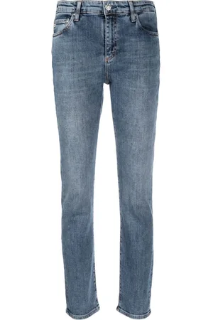 AG Jeans Jeans dritti a vita alta