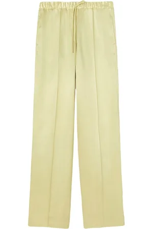 Jil Sander Pantaloni con effetto lucido