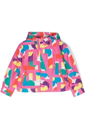 Stella McCartney Giacca con stampa - Rosa