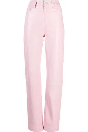 REMAIN Pantaloni dritti a vita alta