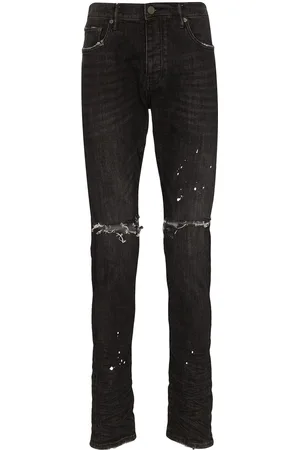 Purple Brand Jeans con effetto vissuto