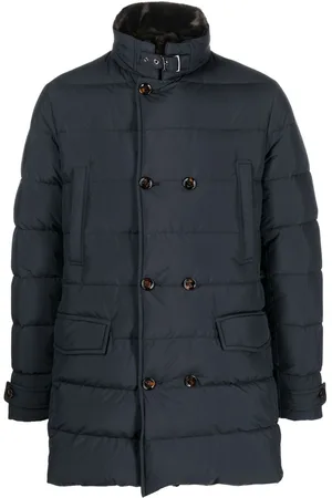 MOORER Cappotto imbottito doppiopetto