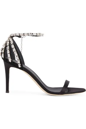 Giuseppe Zanotti Sandali Adele 85mm con cristalli