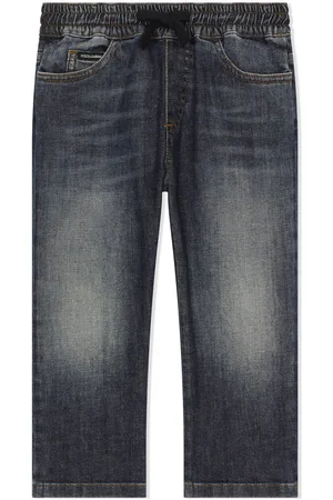 Dolce & Gabbana Jeans dritti con applicazione