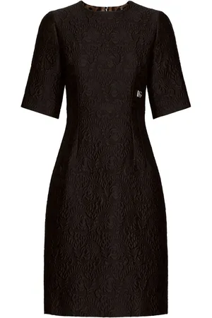 Dolce & Gabbana Abito midi a fiori jacquard